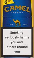 Camel Compact Blue Cigarettes pack