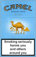 Camel Lights (Blue) Cigarettes pack