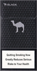 Camel Black Super Slims 100s Cigarettes pack