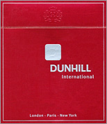 Dunhill International Cigarettes pack