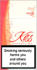 Kiss Super Slims Energy 100's