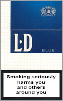 LD Blue Cigarettes pack