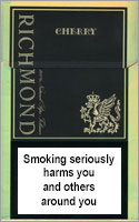 Richmond Cherry Cigarettes pack