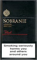 Sobranie Black Cigarettes pack