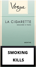 Vogue Super Slims Menthol 100s