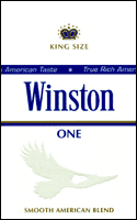 Winston One (White) Cigarettes pack