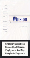 Winston Super Slims White 100s